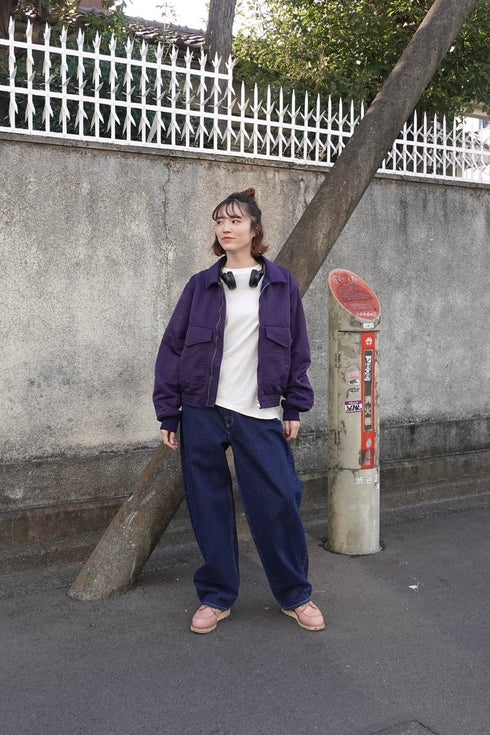カーブシルエットデニム